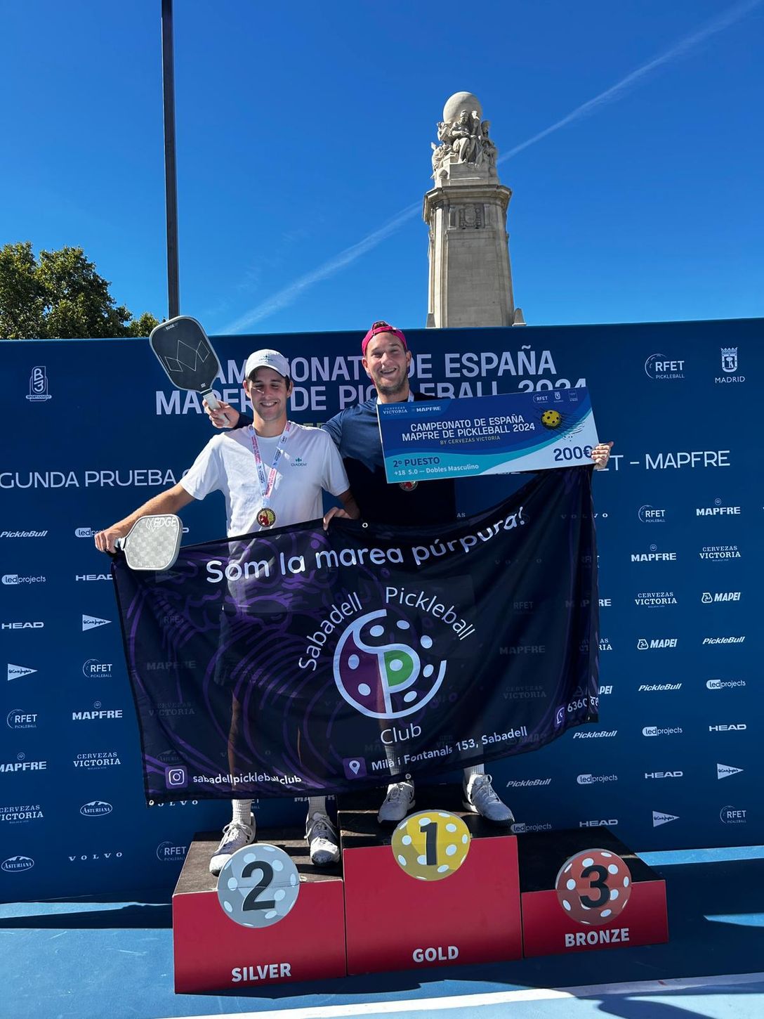 TÉxito del Sabadell Pickleball Club en el Campeonato de España Mapfre 2024