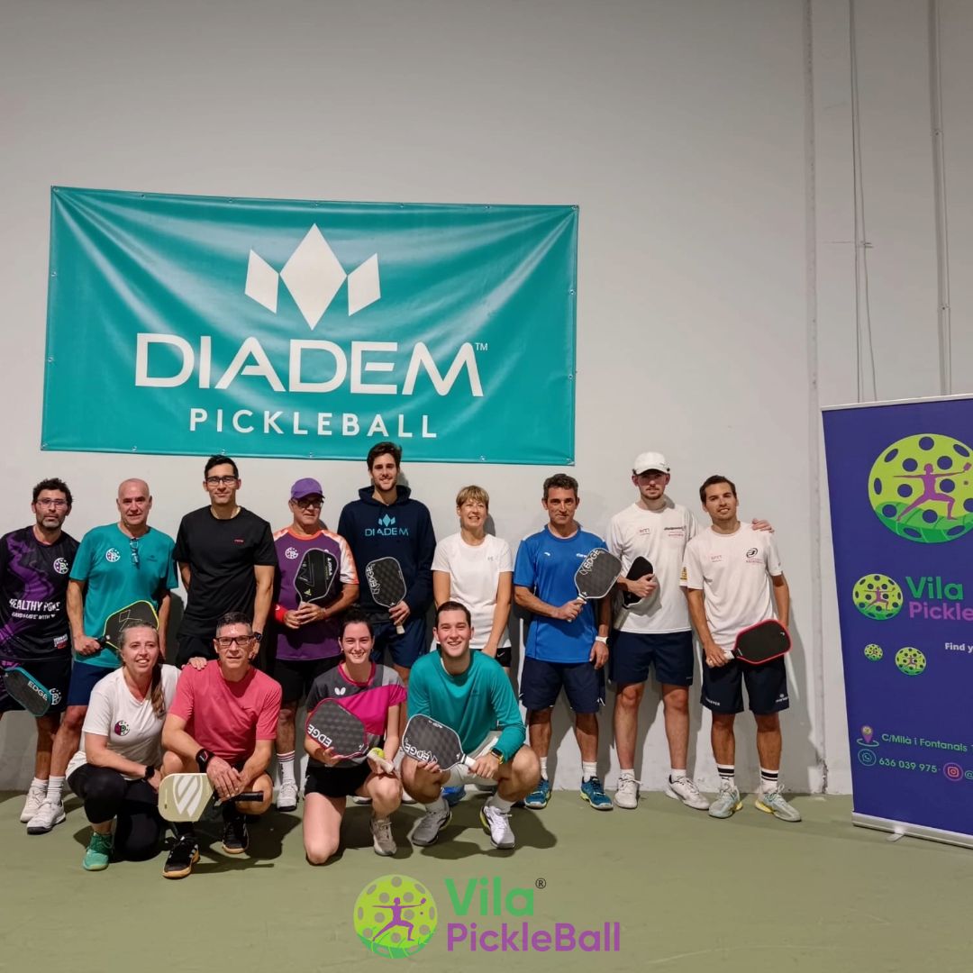 ¡Grata sorpresa en Vila Pickleball para los jugadores del Sabadell Pickleball Club!