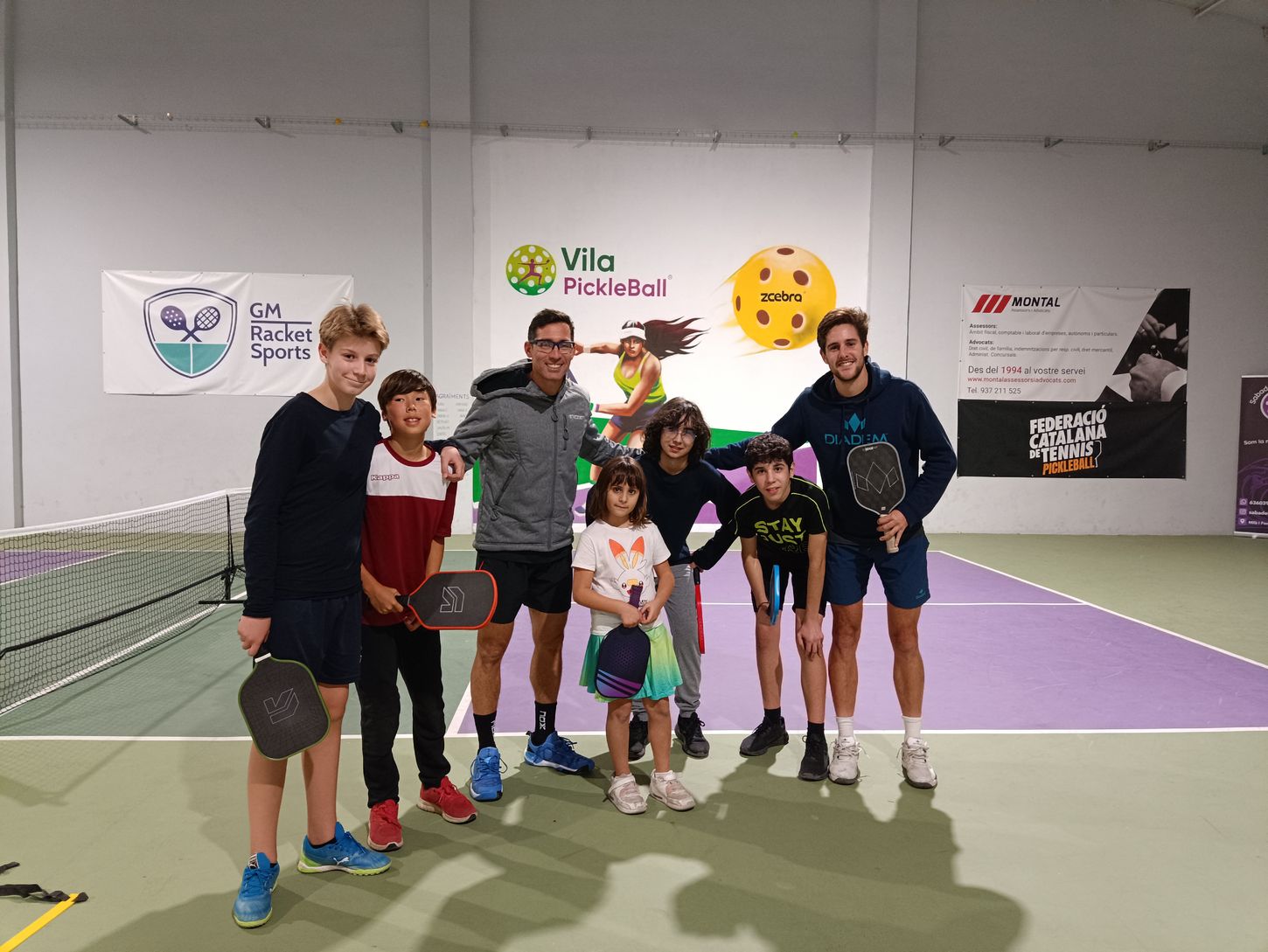 ¡Grata sorpresa en Vila Pickleball para los jugadores del Sabadell Pickleball Club!