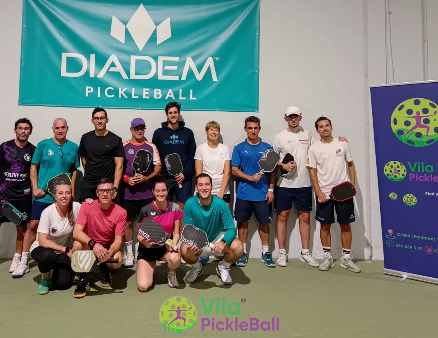 ¡Grata sorpresa en Vila Pickleball para los jugadores del Sabadell Pickleball Club!